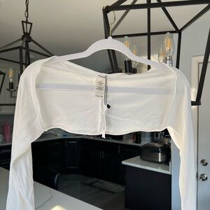 White Garage Shrug